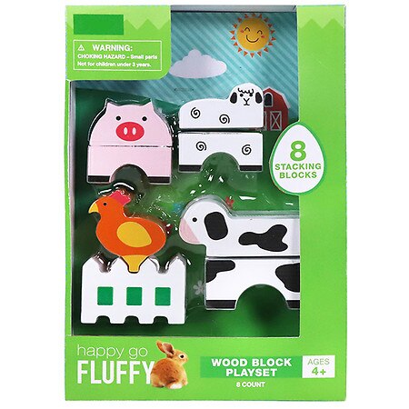 Walgreens Wood Block Playset - 1.0 ea