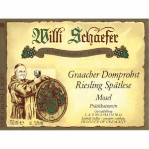 Weingut Willi Schaefer 2018 Graacher Domprobst Riesling Spatlese Number 10 - White Wine