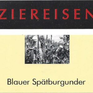 Weingut Ziereisen 2013 Blauer Spatburgunder - Pinot Noir Red Wine