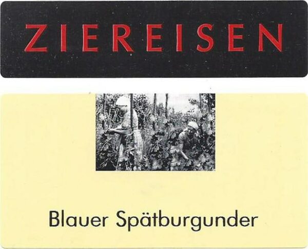 Weingut Ziereisen 2013 Blauer Spatburgunder - Pinot Noir Red Wine