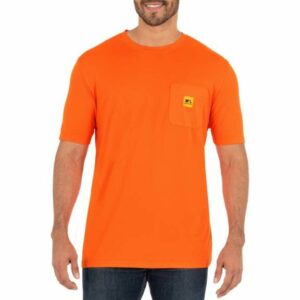 Wells Lamont Men's Performance Pocket T-Shirt Orange, 3X-Large - Men's Longsleeve Work Shirts at Academy Sports