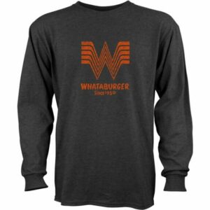 Whataburger Men's Logo T-Shirt Black, Small - Men's Outdoor Graphic Tees at Academy Sports