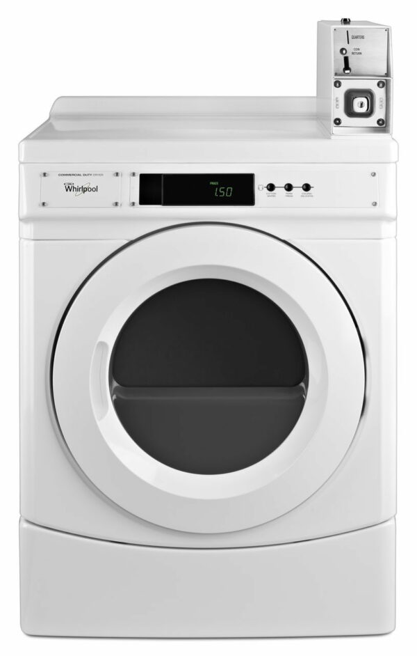 Whirlpool 27" White Commercial Gas Front Load Dryer