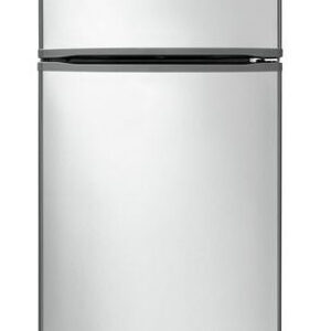 Whirlpool 28" Monochromatic Stainless Steel Top Freezer Refrigerator