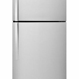 Whirlpool 30" Monochromatic Stainless Steel Top Freezer Refrigerator