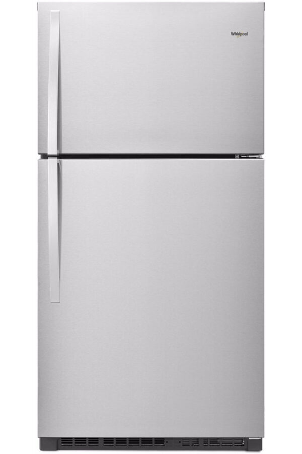 Whirlpool 33" Fingerprint Resistant Stainless Steel Top-Freezer Refrigerator