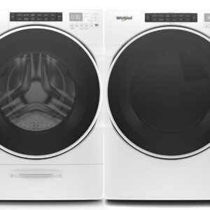 Whirlpool 4.5 Cu. Ft. White Front Load Washer with Electric Dryer