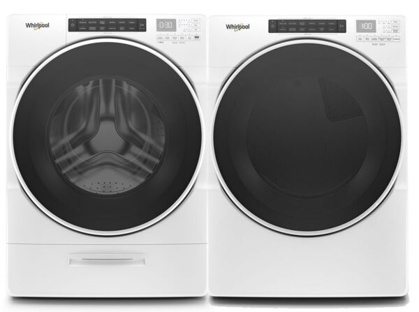 Whirlpool 4.5 Cu. Ft. White Front Load Washer with Electric Dryer