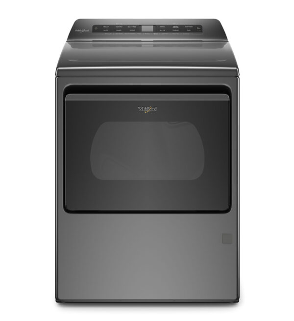 Whirlpool 7.4 Cu. Ft. Chrome Shadow Gas Dryer With Intuitive Controls