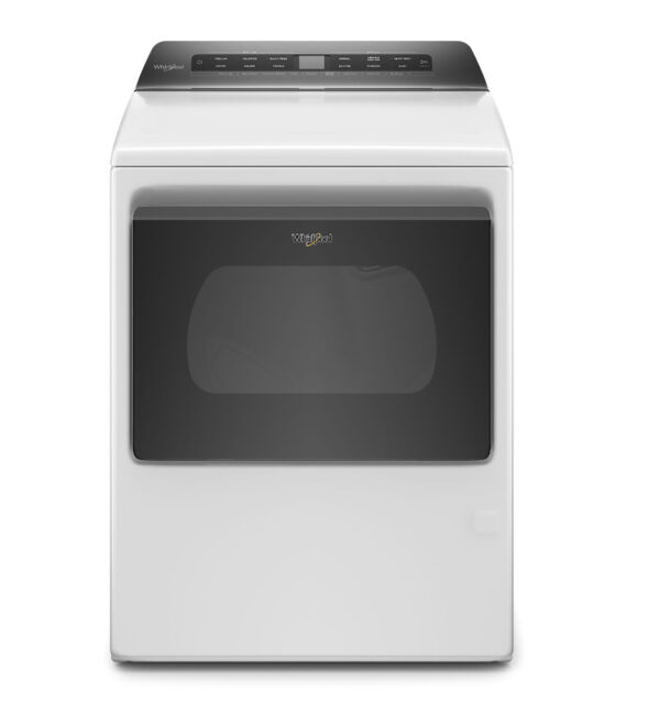 Whirlpool 7.4 Cu. Ft. White Gas Dryer With Intuitive Controls