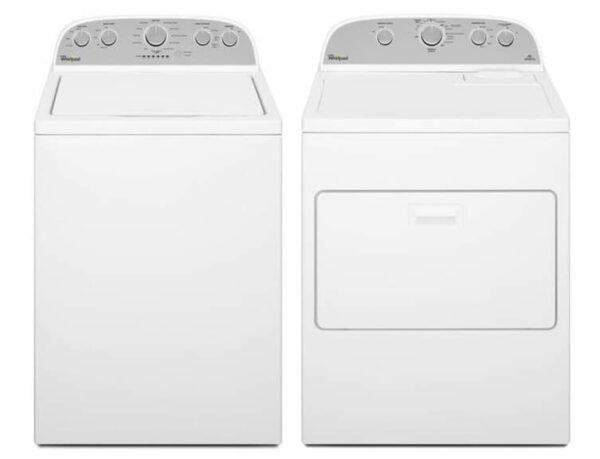 Whirlpool High-Efficiency Top Loading Washer with Gas Dryer