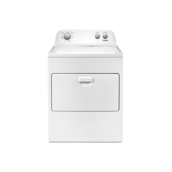 Whirlpool WED4850H 29 Inch Wide 7.0 Cu. Ft. Electric Dryer with AutoDry and 12 Dry Cycles White Laundry Appliances Dryers Electric Dryers