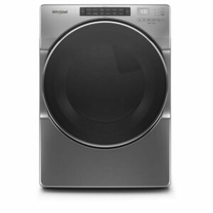 Whirlpool WED6620H 27 Inch Wide 7.4 Cu Ft. Energy Star Rated Electric Dryer Chrome Shadow Laundry Appliances Dryers Electric Dryers