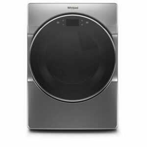 Whirlpool WED9620H 27 Inch Wide 7.4 Cu Ft. Energy Star Rated Electric Dryer Chrome Shadow Laundry Appliances Dryers Electric Dryers