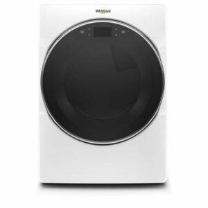 Whirlpool WED9620H 27 Inch Wide 7.4 Cu Ft. Energy Star Rated Electric Dryer White Laundry Appliances Dryers Electric Dryers