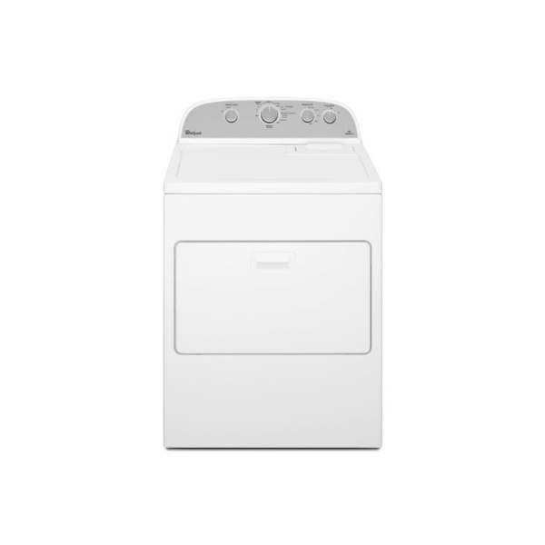 Whirlpool WGD5000D 29 Inch Wide 7.0 Cu. Ft. Gas Dryer with AccuDry White Laundry Appliances Dryers Gas Dryers