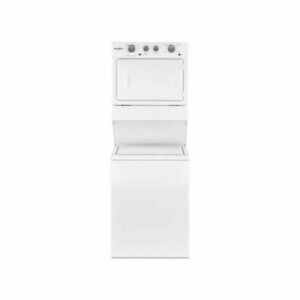 Whirlpool WGT4027H 27 Inch Wide Gas 3.5 Cu. Ft. Washer and 5.9 Cu. Ft. Dryer Laundry Pair with AutoDry White Laundry Appliances Laundry Centers