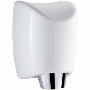 Whitehaus WH555 Sensor Activated Wall Mount Hand Dryer 1200W 110V White Commercial Bathroom Accessories Hand Dryer Automatic