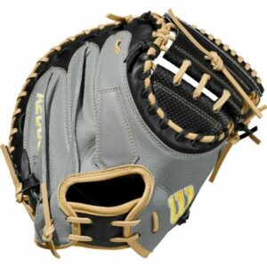 Wilson 2021 A2000 Spin Control 33.5 in. Catcher's Baseball Mitt Gray/Black - Sball/Bball Glove And Mitt at Academy Sports