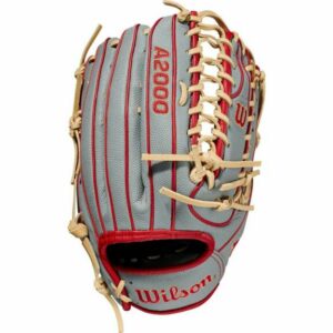 Wilson 2021 A2000 SuperSkin Outfield Baseball Glove Gray/Brown - Sball/Bball Glove And Mitt at Academy Sports