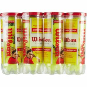 Wilson Championship Extra Duty Tennis Balls 8-Pack Yellow - Tennis at Academy Sports