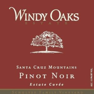 Windy Oaks 2016 Estate Cuvee Pinot Noir (375ML half-bottle) - Red Wine