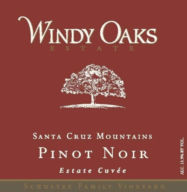 Windy Oaks 2016 Estate Cuvee Pinot Noir (375ML half-bottle) - Red Wine