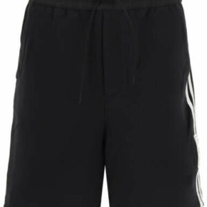 Y-3 3-STRIPES JOGGING SHORTS S Black, White Cotton