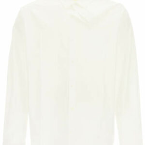 Y PROJECT SHIRT WITH ASYMMETRIC COLLAR S White Cotton