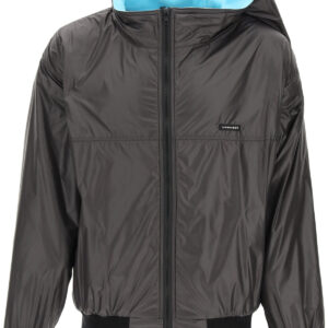 Y PROJECT WATER-REPELLENT JACKET S Black, Light blue Technical