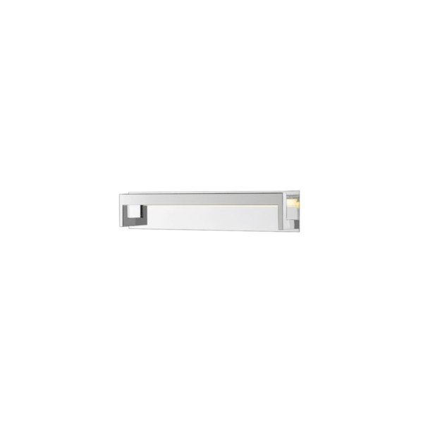 Z-Lite 1925-26V-LED Linc Single Light 26" Wide Integrated LED Bath Bar Chrome Indoor Lighting Bathroom Fixtures Bath Bar