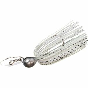 Z-Man Chatterbait Jackhammer Stealthblade White, 3/8 Oz - Frsh Water Wire Baits at Academy Sports
