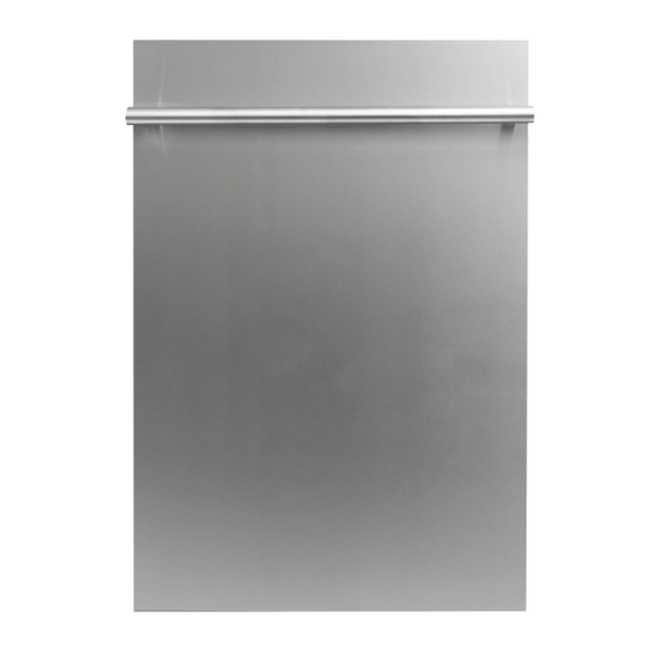 Zline DW-18 18 Inch Wide 16 Place Setting Energy Star Rated Built-In Fully Integrated Dishwasher with EcoWash Stainless Steel Dishwashers Dishwasher