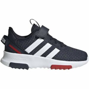 adidas Boys' Racer TR 2.0 Running Shoes Navy Blue/White - Youth Running at Academy Sports