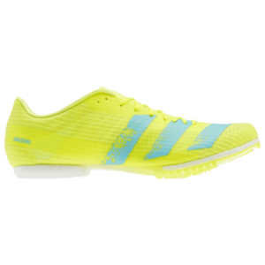 adidas Mens adidas adiZero MD - Mens Track & Field Shoes Solar Yellow/Clear Aqua/Core Black Size 11.5