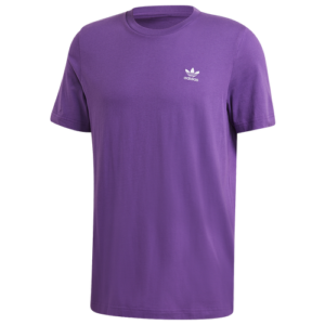 adidas Originals Mens adidas Originals Essential T-Shirt - Mens Active Purple/White Size XL