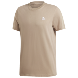 adidas Originals Mens adidas Originals Essential T-Shirt - Mens Trace Khaki/White Size M