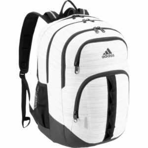 adidas Prime II Backpack White/Black - Backpacks at Academy Sports