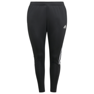 adidas Womens adidas Plus Size Tiro 21 TK Pants - Womens Black/White