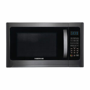 arberware Black FMO12AHTBSG 1.2 Cu. Ft 1100-Watt Microwave Oven with Grill, One Size , Stainless Steel