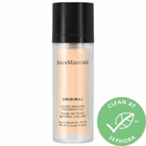 bareMinerals Original Liquid Mineral Foundation Broad Spectrum SPF 20 Fair 01 1 oz/ 30 mL