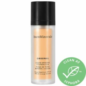 bareMinerals Original Liquid Mineral Foundation Broad Spectrum SPF 20 Light 08 1 oz/ 30 mL