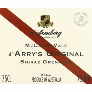 d'Arenberg 2013 d'Arry's Original Shiraz/Grenache - Rhone Blends Red Wine