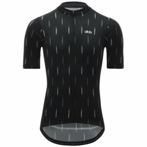 dhb Blok Short Sleeve Jersey - Rain Ikat - Black