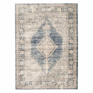 eCarpetGallery Living Room Rug, Blue, 3'11" x 5'11"