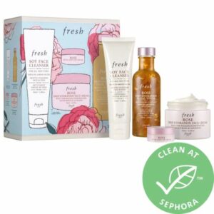 fresh Rose Deep Hydration Skincare Gift Set