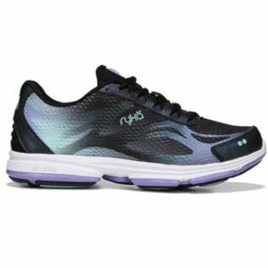 ryka Women's Devotion Plus 2 Walking Shoes Black/Light Purple, 9 - Women's Active at Academy Sports - E1360M2002