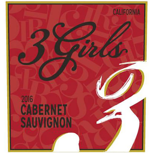 three Girls 2016 Cabernet Sauvignon - Red Wine