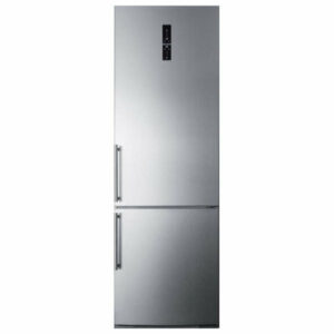 24" Bottom Freezer Refrigerator with 11.6 cu. ft. Capacity Ice Maker