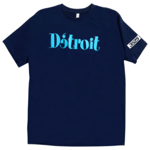 3525 Brand Mens 3525 Brand Detroit Only T-Shirt - Mens Navy/Blue Size XXL